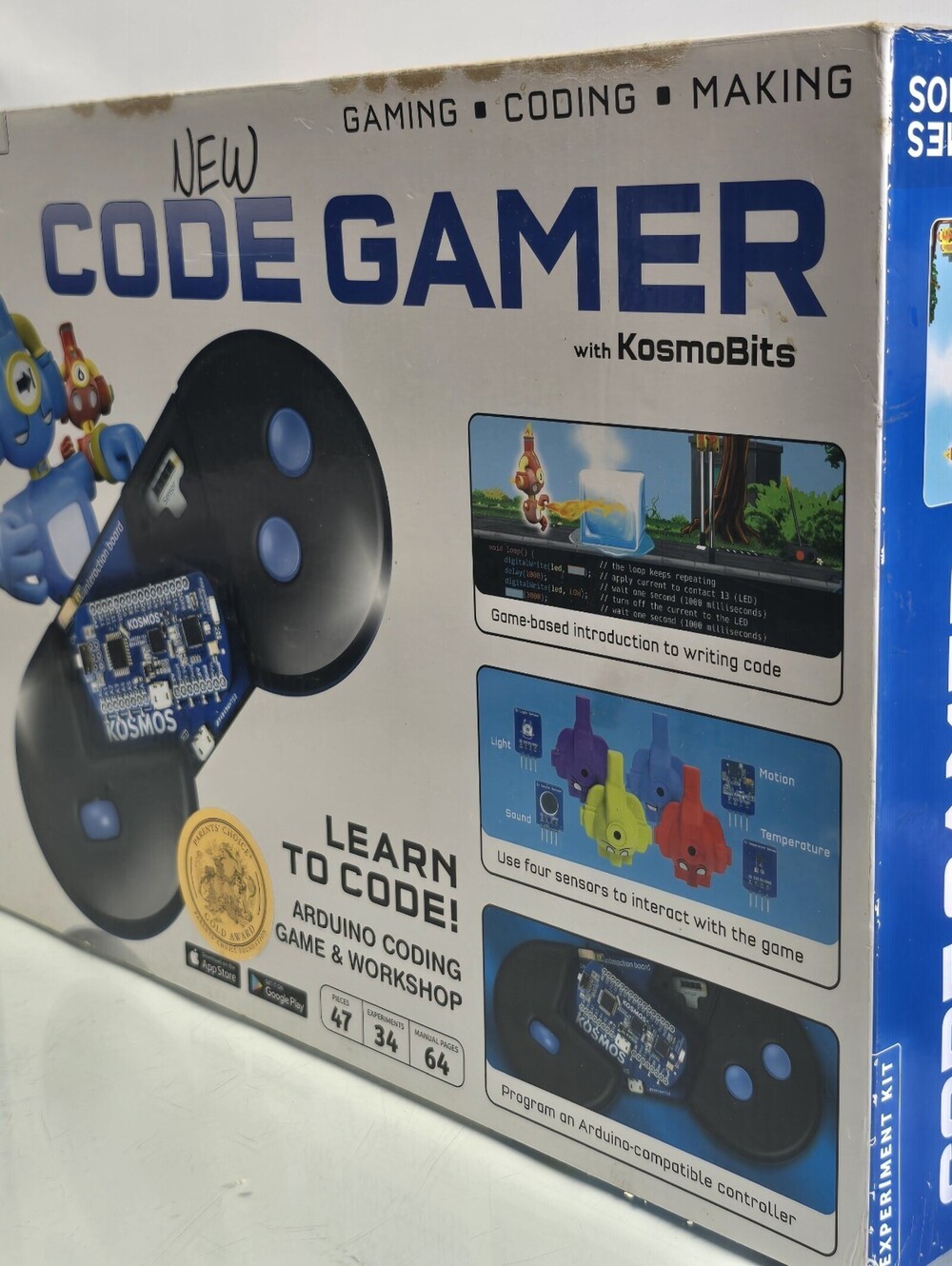 NEW Thames & Kosmos Code Gamer KosmoBits Arduino Coding Experiment Kit STEM - Picture 3 of 6